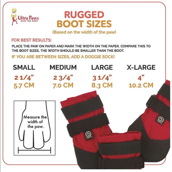 NWT❗️Ultra Paws Rugged Dog Boots - Picture 10 of 10